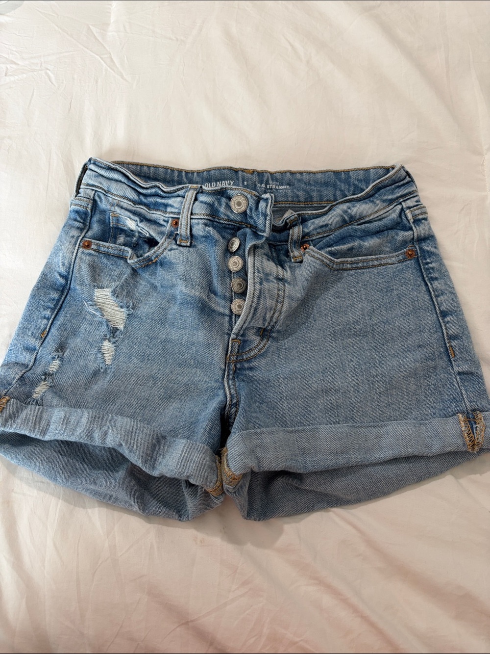 Old Navy Light Blue Denim Jean Shorts